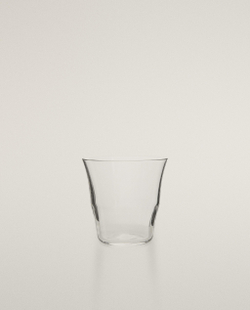 Zara Home стакан из стекла, цвет прозрачный, 8 см