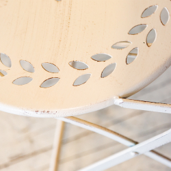 Стул складной Объект мечты Жарден белый антик OM-21061613