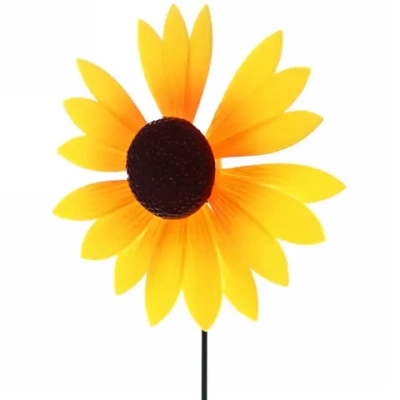 Фигура на спице «Ромашка» 13*60см ветрячок для отпугивания птиц