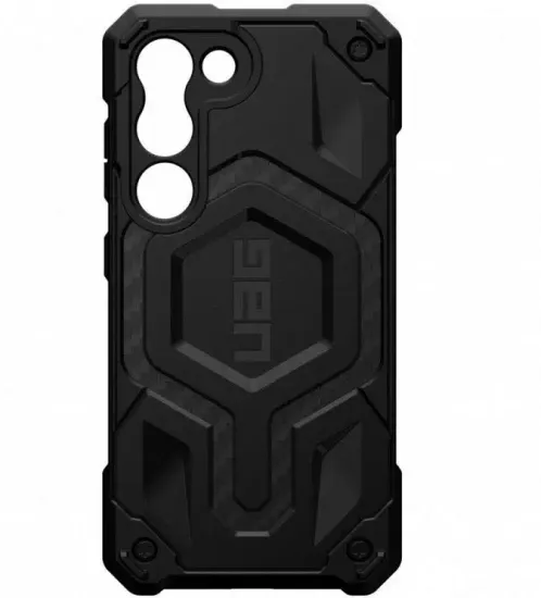 Чехол Uag Monarch PRO для Samsung Galaxy S23, карбон (Carbon Fiber)