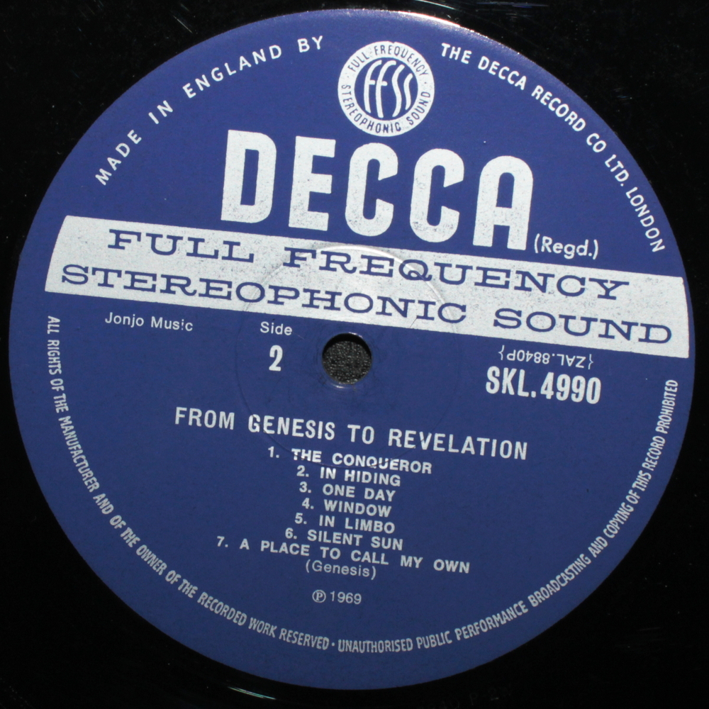 Genesis / From Genesis To Revelation (LP)