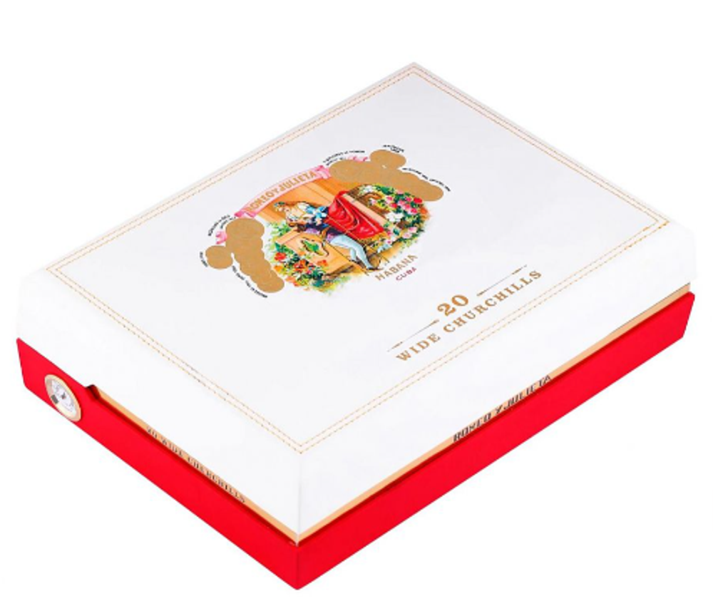 Набор сигар Romeo y Julieta Wide Churchills в хьюмидоре