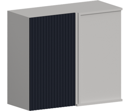 Кухня Модуль ШВУ 700 Графит/ Индиго софт