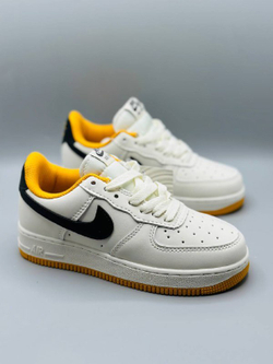 Детские кожаные кроссовки Nike Air Force 1
