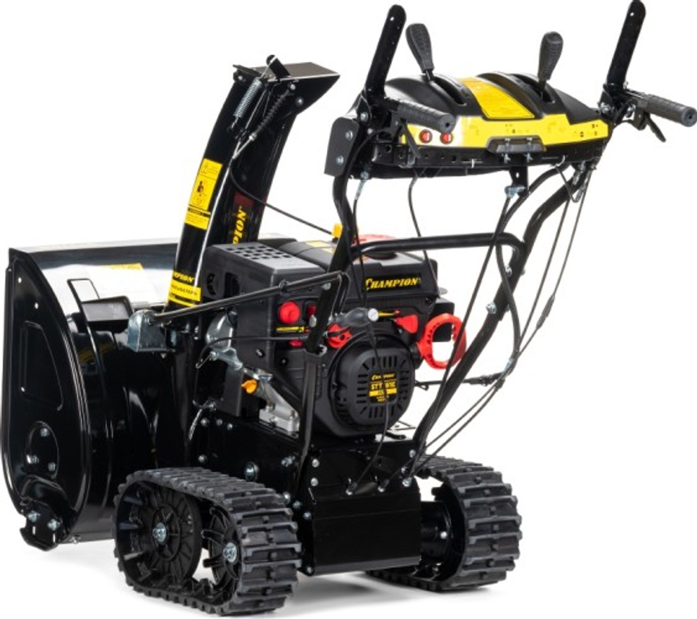 Снегоуборщик гусеничный бензиновый CHAMPION STT761E