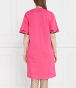 Платье karl signature slv hem Karl Lagerfeld - розовый(235W1357)