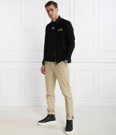 Худи EA7 - черный(3DPM11 PJG1Z)