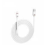 Кабель Borofone BX14 USB-Lightning 2.4А 1м PVC White