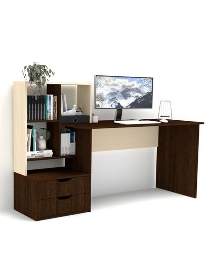 венге / дуб выбеленный