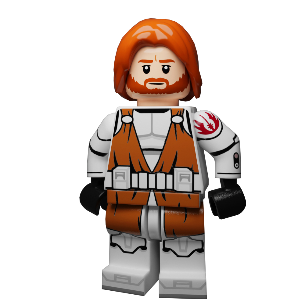 Магистр Кеноби в броне клонов