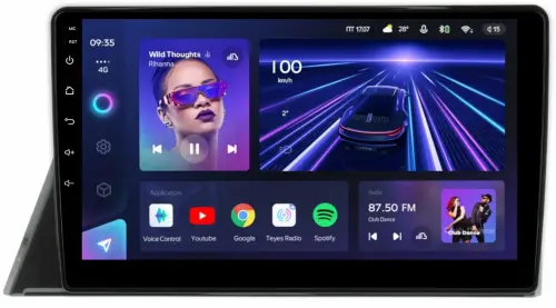 Магнитола для Toyota Sienta 2 2015-2022 - Teyes CC3L на Android 10, CarPlay, 4G SIM-слот