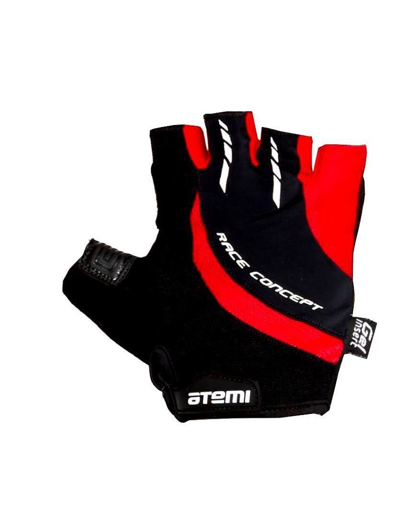 Велосипедные перчатки Atemi, красные, Размер, S, AGC-03