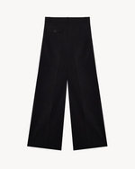 "Nocturne" wide pleated trousers / Широкие брюки из шерсти