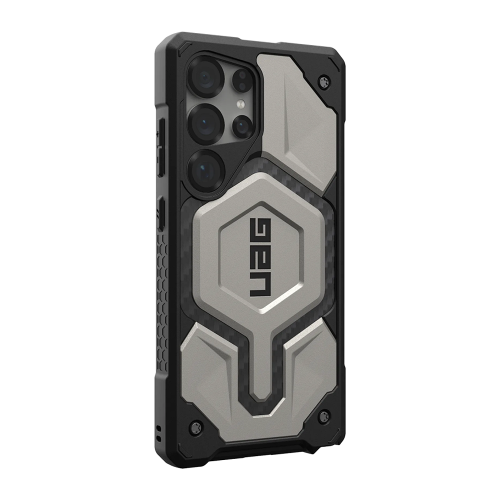 Защитный чехол MagSafe UAG Monarch Pro для Samsung Galaxy S25 Ultra Композитный гибридный чехол с очень высоким уровнем защиты при падении