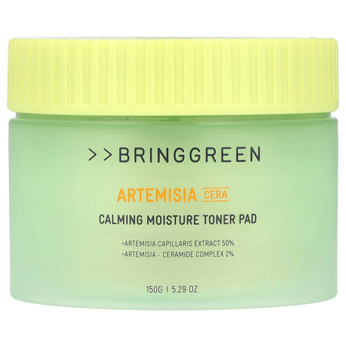 Bringgreen, Artemisia Cera, увлажняющая и успокаивающая губка, 150 г (5,29 унции)