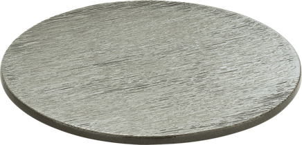 BRUSH GREY - Тарелка плоская обеденная D=25 см H=1,2 см, керамика BRUSH GREY артикул 7011825/060543, PLAYGROUND