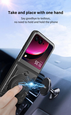 Чехол с кольцом Big Ring Case Moto Razr 50