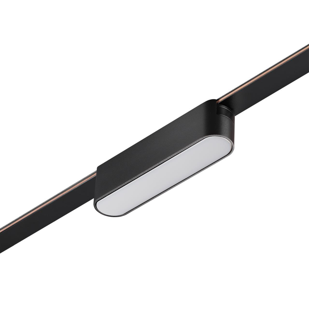 359461 SHINO NT24 099 черный Трековый смарт-светильник для низковольтного шинопровода с двумя режимами работы IP20 LED 6W 24V 3000-6000K EASY