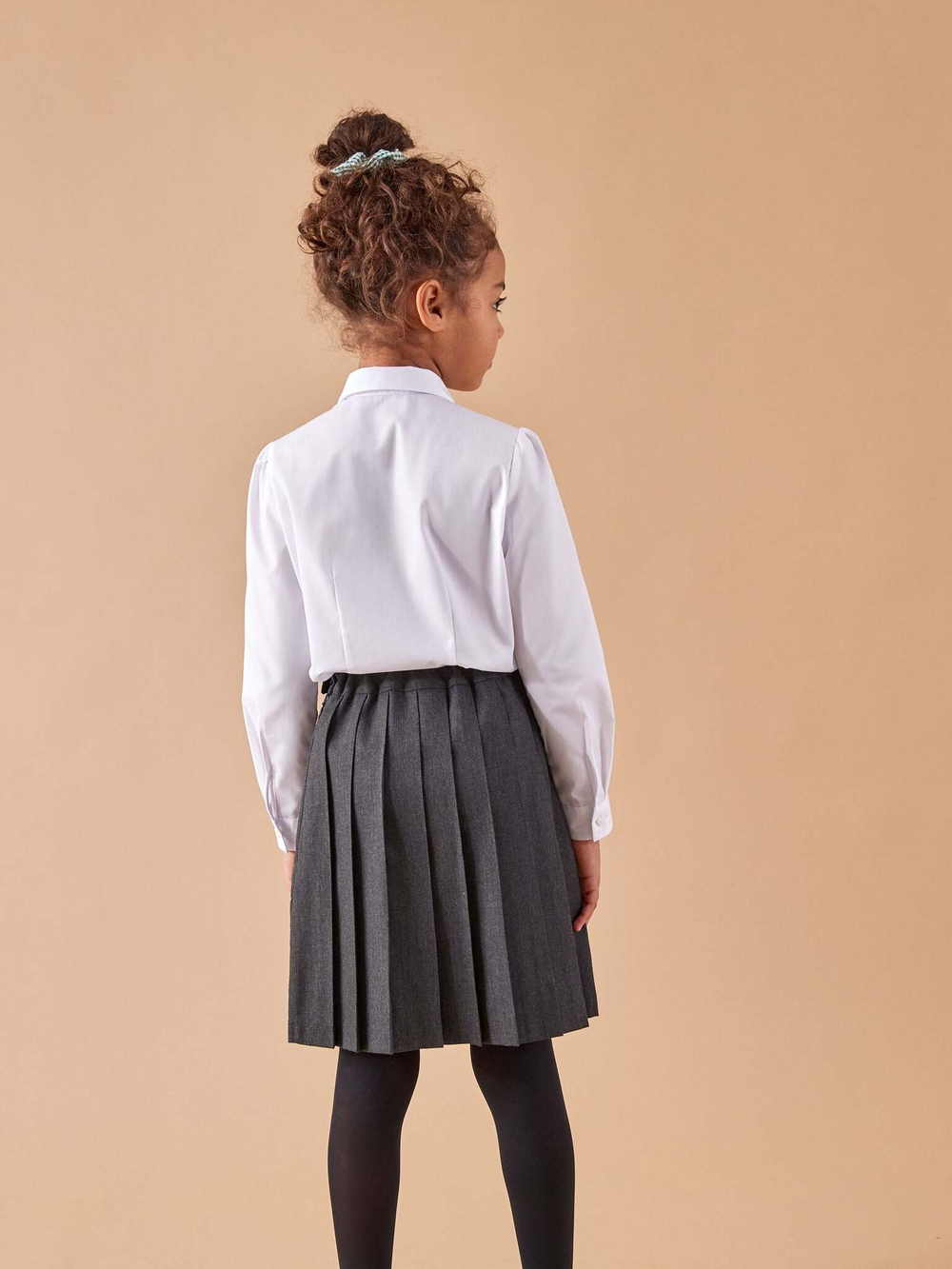 Юбка школьная для девочки Next 595-660, Серый