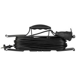 Удлинитель силовой ЭРА GREEN LINE FR-6-20m Greenline на рамке 1 розетка без заземления 20м ПВС 2x0.75мм2