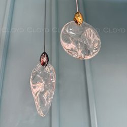 Подвесной светильник Cloyd GLOCK-B P1 / Ø12 см - золото (арт.11624)