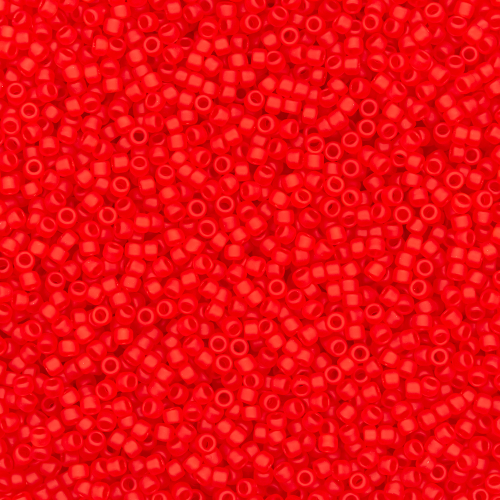 Японский бисер TOHO Round 15/0 (№5F), прозрачный матовый