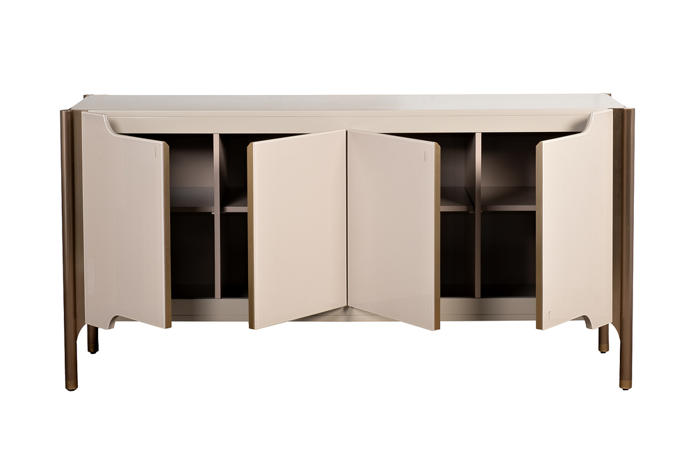 Комод Garda Decor Гримальди (Grimaldi) светлый 160*42*80 см