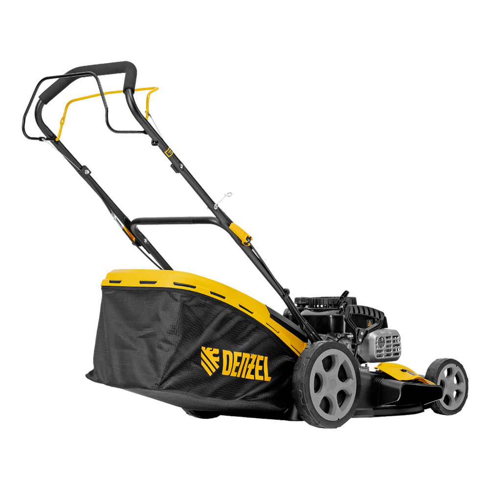 Газонокосилка бензиновая GLR-510SP-ZS, 171 см3, ширина 51 см, привод, травосборник 65 л// Denzel