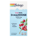 Solaray, D-манноза CranActin®, 120 растительных капсул