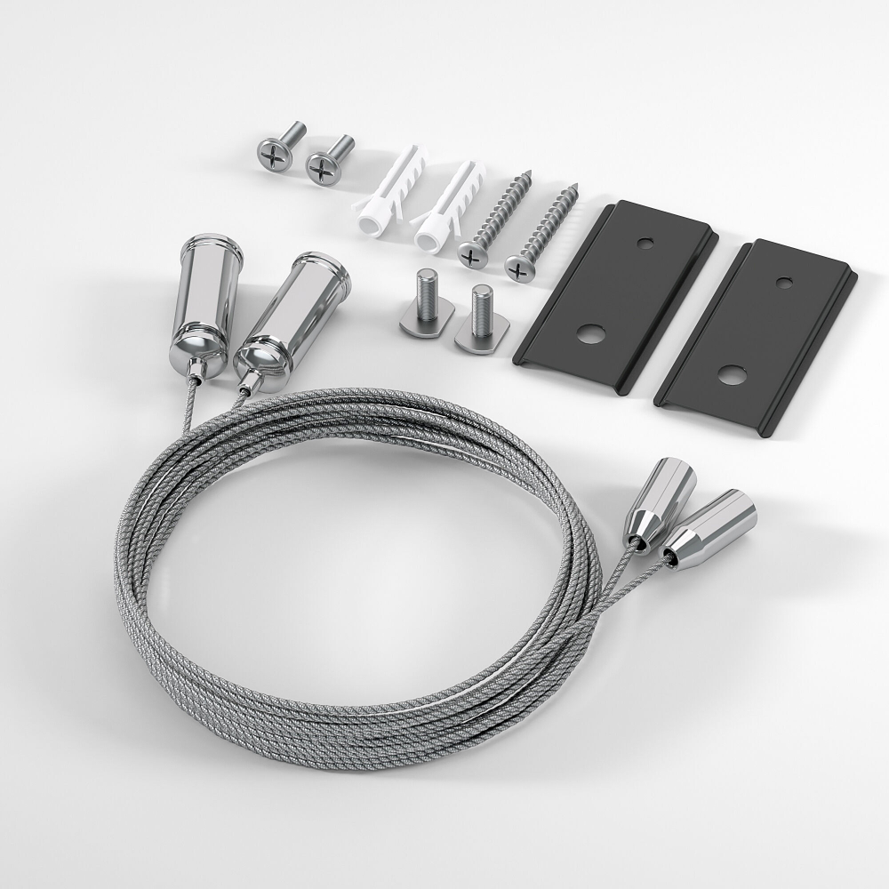 Набор для подвеса Elektrostandard Slim Magnetic к шинопроводам 85161/00 и 85160/00 2 шт 85164/00 черный