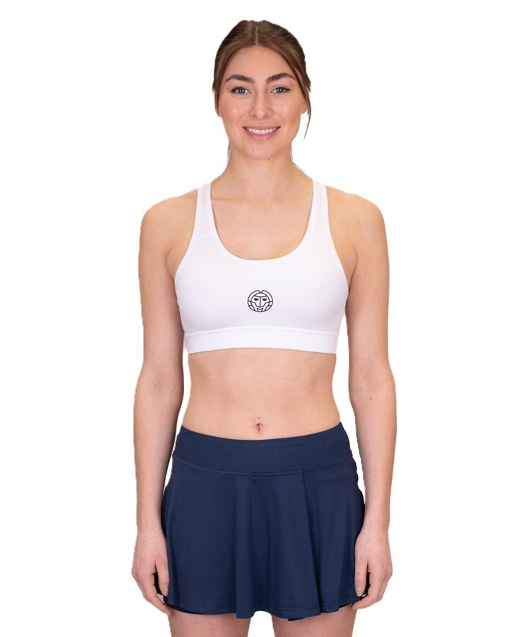 ОДЕЖДА ДЛЯ ТЕННИСА Женская, Спортивный бра BIDI BADU CREW MEDIUM SUPPORT BRA .