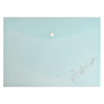 Папка для документов А4 пластиковая "Пастельный мятный глиттер" (Феникс+)