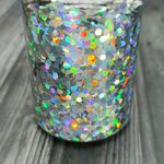 Блестки Глиттеры 2,5 мм. - Серебро голографик универсальные для творчества, рукоделия, для смолы, дизайна ногтей,  декор...