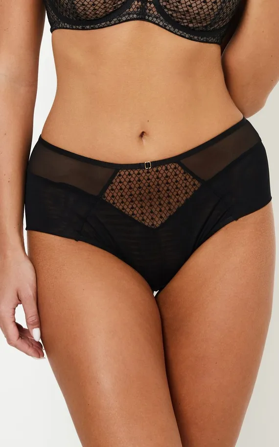 MIRANDA BLACK Mini Трусы бразильяно