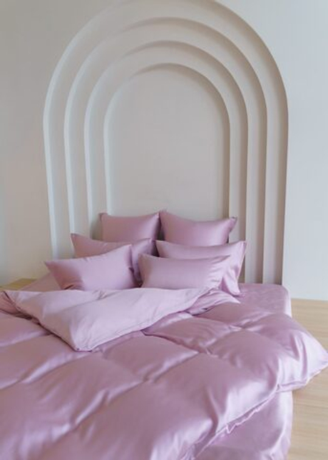 Пододеяльник 200х200 German Grass Lilac Brilliant сиреневый Фиолетовый