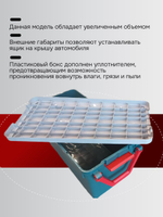 Экспедиц. бокс на колесах с ручкой RV BOX 1000 (160л)