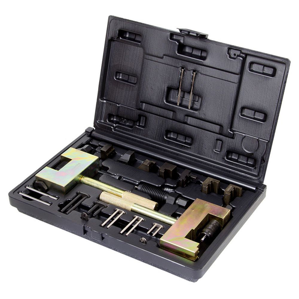 МАСТАК (103-22022C) Набор для соединения и разъединения звеньев цепи ГРМ MB, кейс, 22 предметов