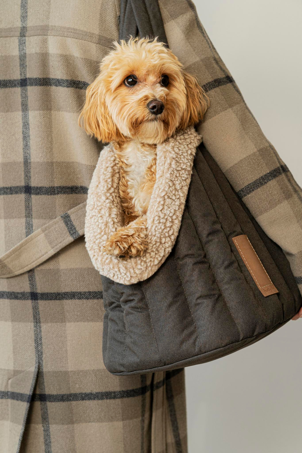 Чехол для сумки-переноски коричневый