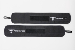 Бинты неэластичные TOTEMIC CLO для фиксации запястья, отделка синяя