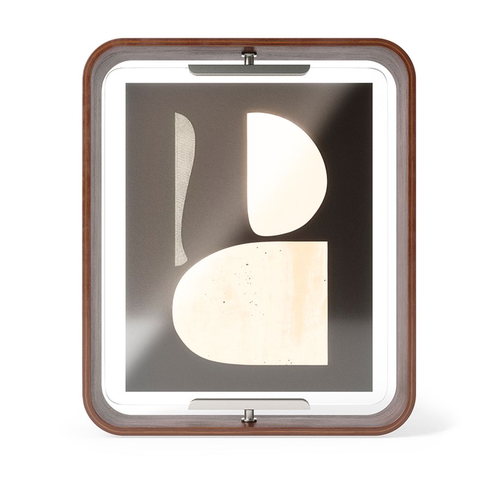 Фоторамка двухсторонняя Bellwood, 26х31 см, орех