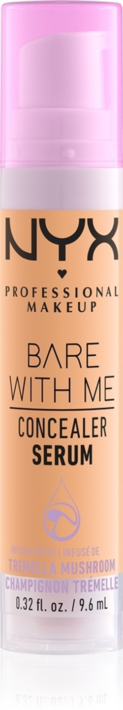 NYX Professional Makeup Bare With Me Concealer Serum - Увлажняющий консилер 2 в 1, 9,6 ml