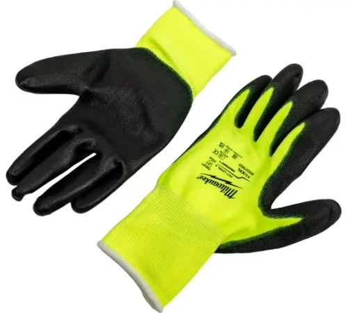 Перчатки сигнальные с уровнем сопротивления порезам 1, размер XXL/11