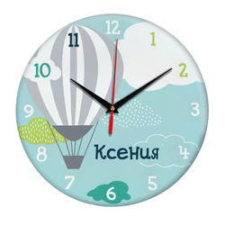 Подарок именной Настенные часы с именем Ксения