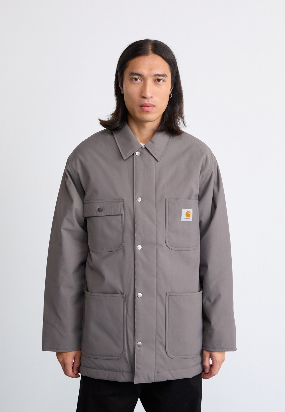 Carhartt WIP LEROY - Короткое пальто - Серый