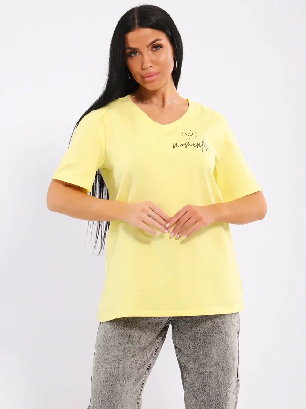 Футболка хлопок большие размеры