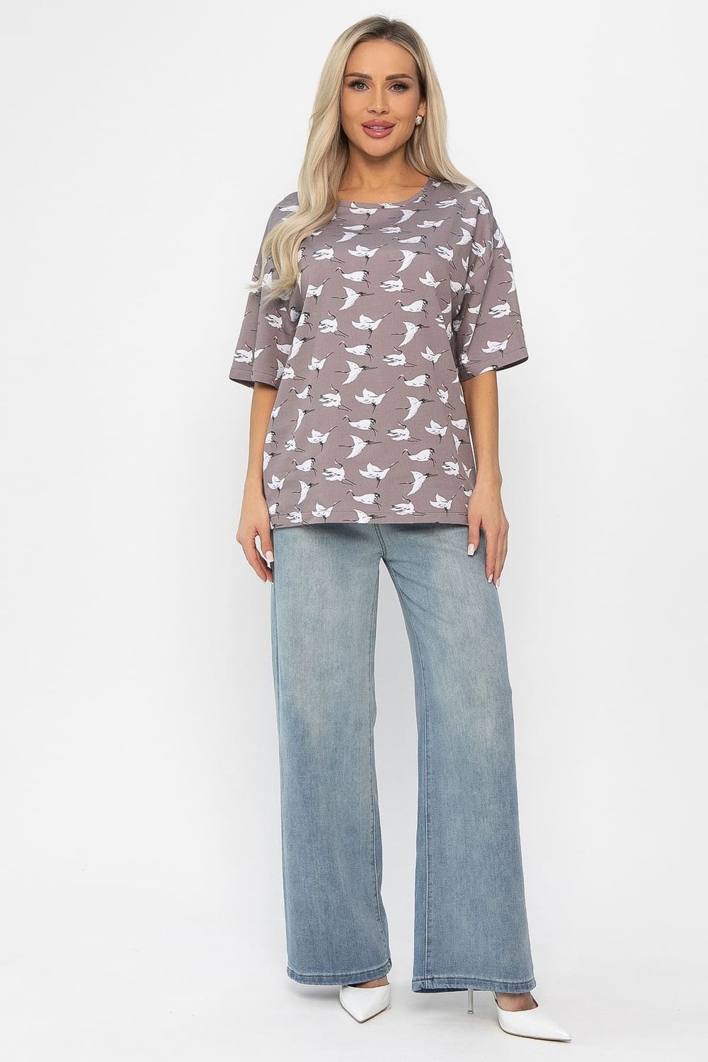 Блуза Аделаида (бежевая) Б13816-25М LT Collection