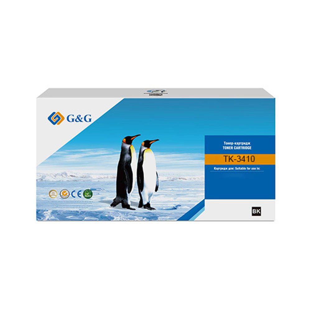 Тонер-картридж G&amp;G, аналог Kyocera TK-3410 для ECOSYS PA5000x/5500x/6000x, 15.5k
