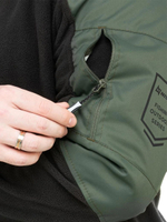 Костюм флисовый Nisus Argut с мембранными вставками, красно-черный, 56-58/182-188