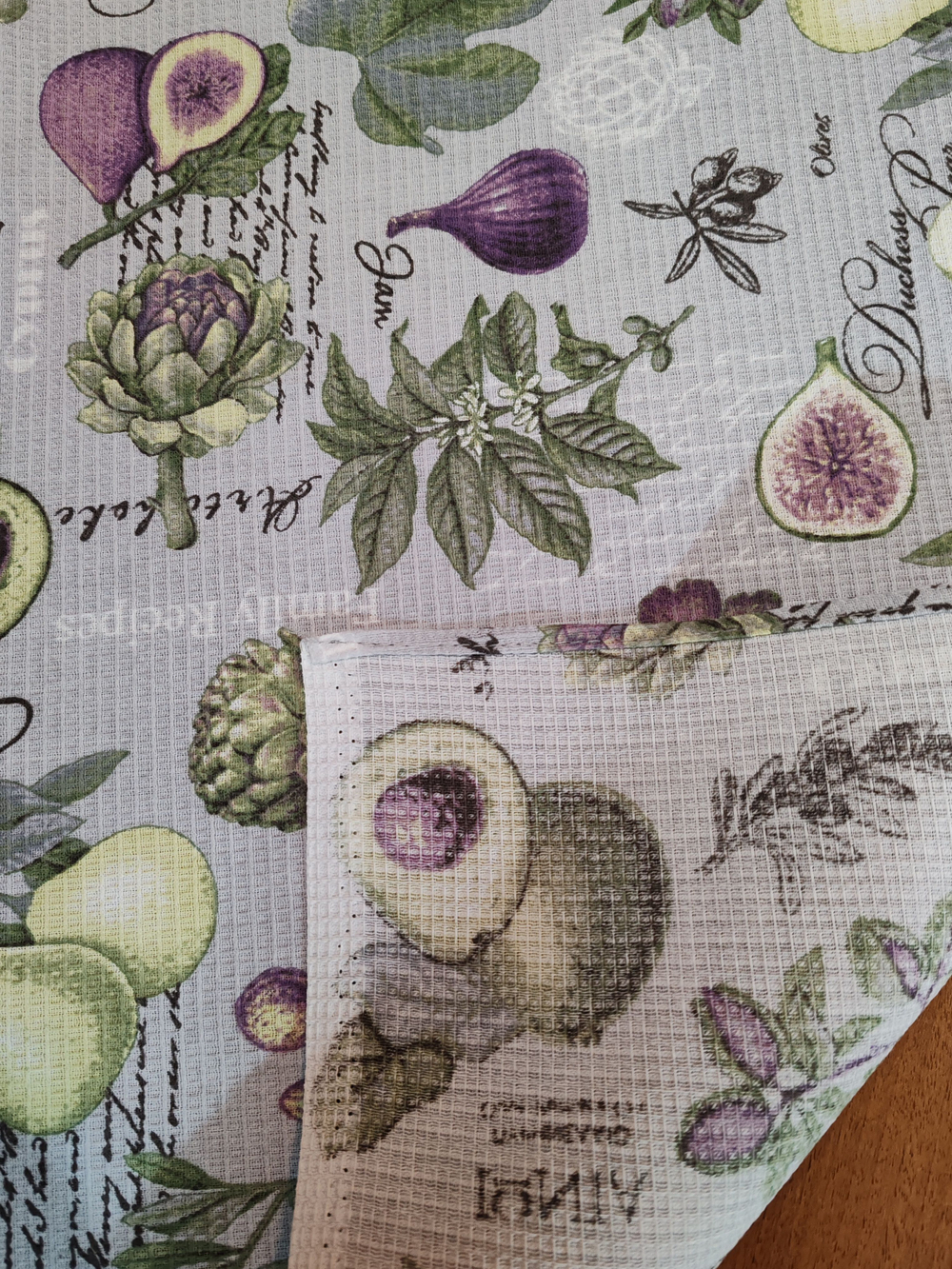 Полотенце кухонное, 2 шт, 37х75, вафельное