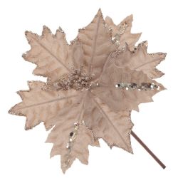 GAEM Цветок искусственный "Пуансеттия", L20 W20 H20 см, 2в.